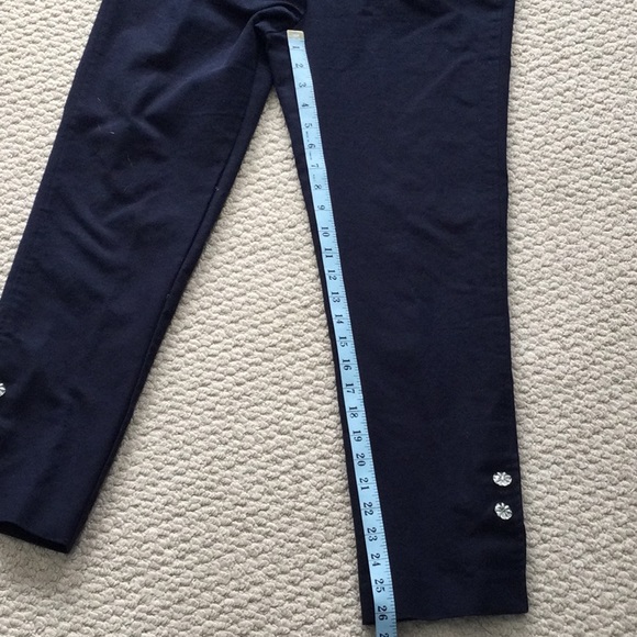 Nanette Lepore navy ankle pants. - Picture 6 of 9